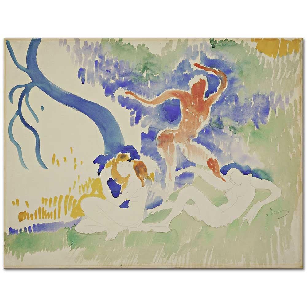 Andre Derain Baküs Dansı Kanvas Tablo