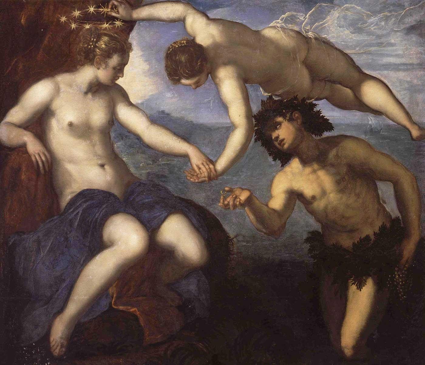 Bacchus and Ariadne by Jacopo Tintoretto