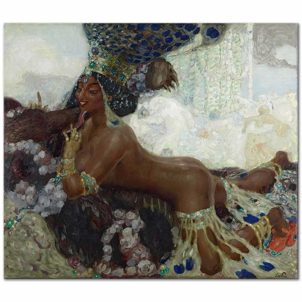 Bajadere by Leo Putz as Art Print