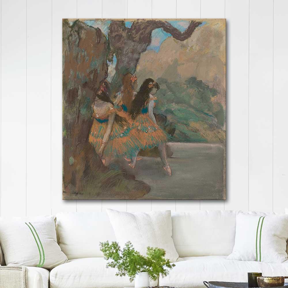 Ballet Dancers by Edgar Degas as Art Print