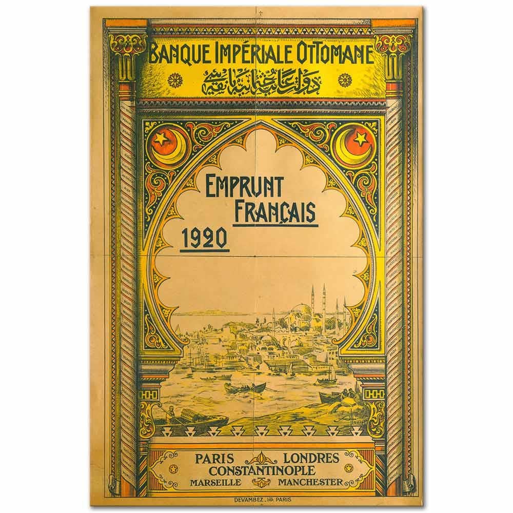 Banque Imperial Ottomane as Art Print