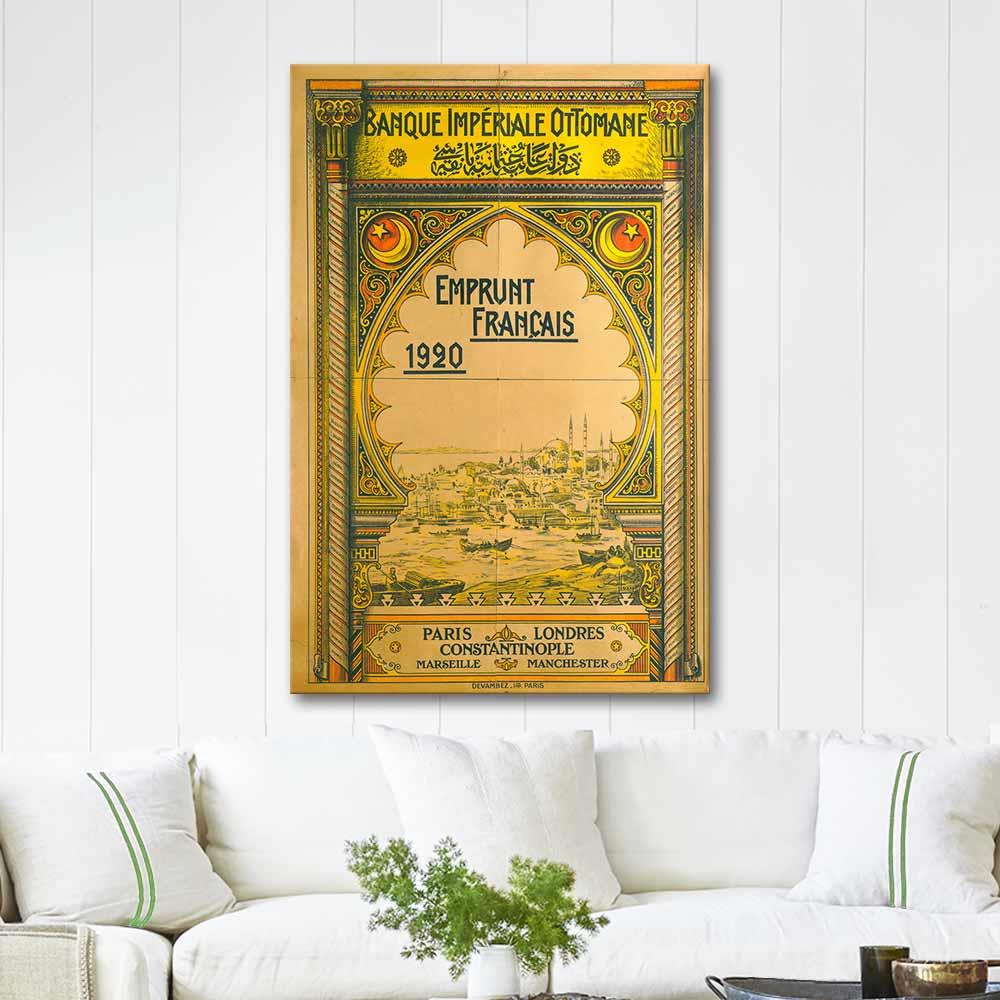 Banque Imperial Ottomane as Art Print