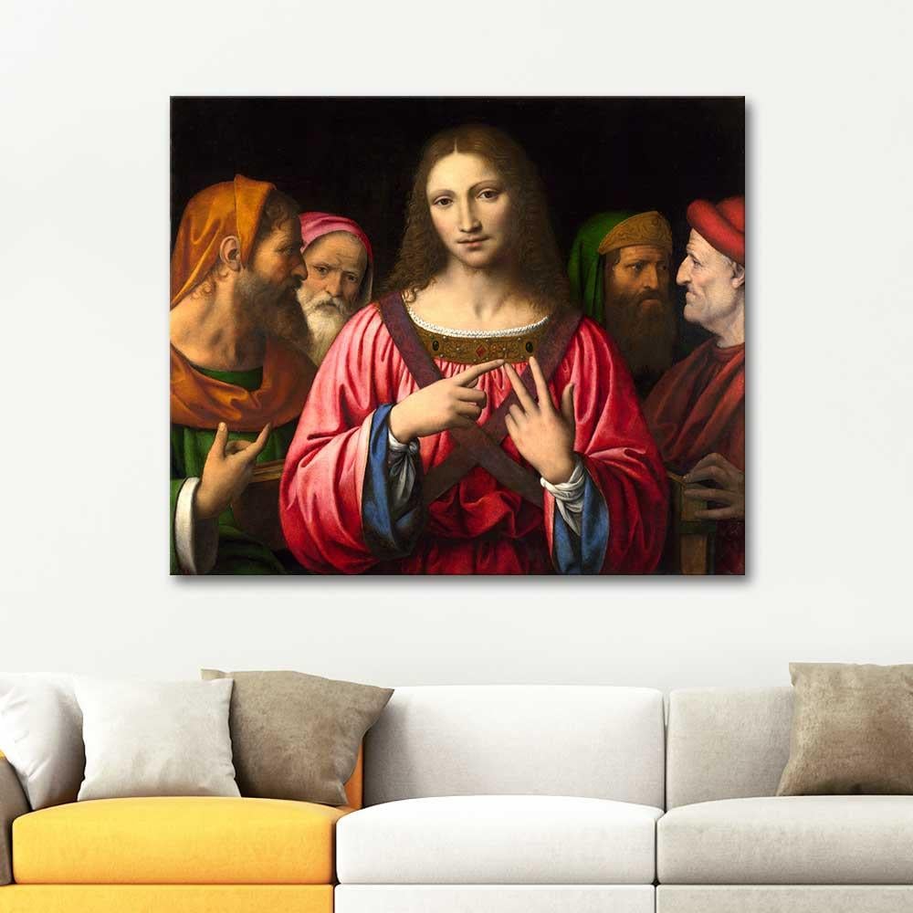 Barnardino Luini Christ Among the Doctors Art Print