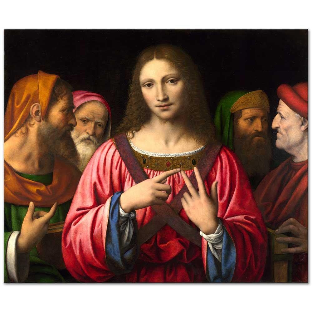 Christ Among the Doctors by Bernardino Luini