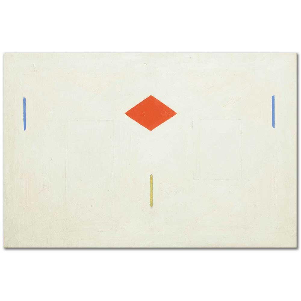 Bart van der Leck Kompozit Kanvas Tablo