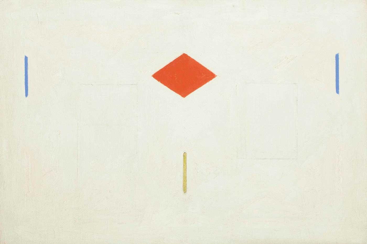 Bart van der Leck Kompozit Kanvas Tablo