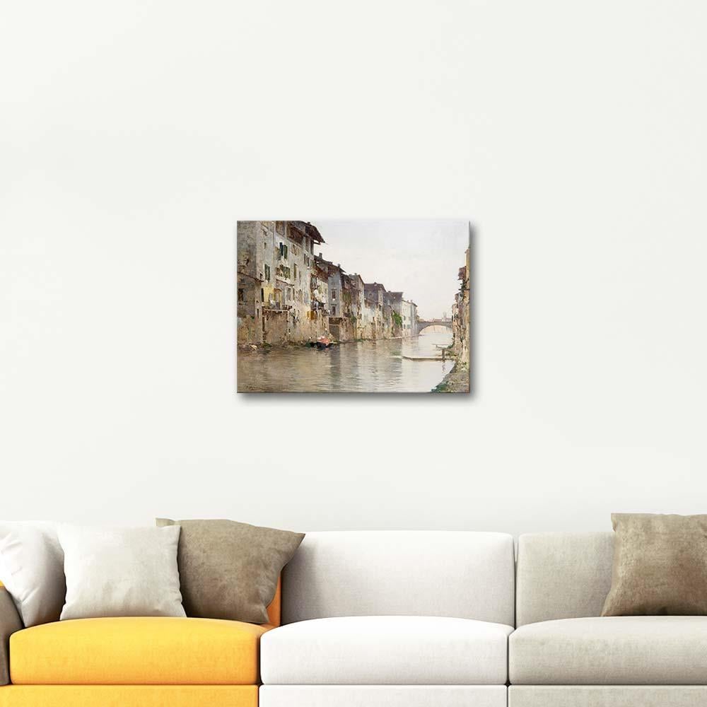 Bartolomeo Bezzi Dead Water Art Print
