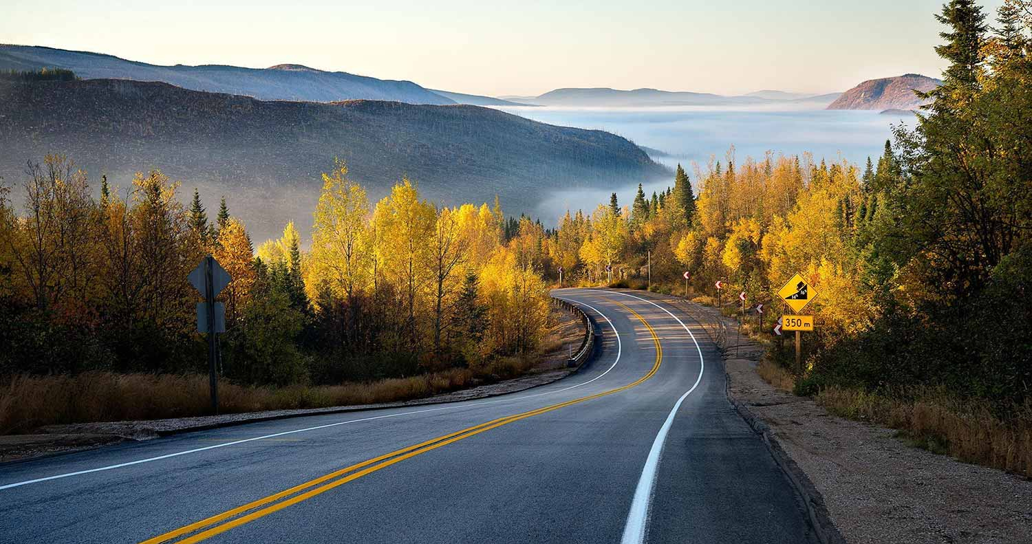 Beautiful Highway Art Print