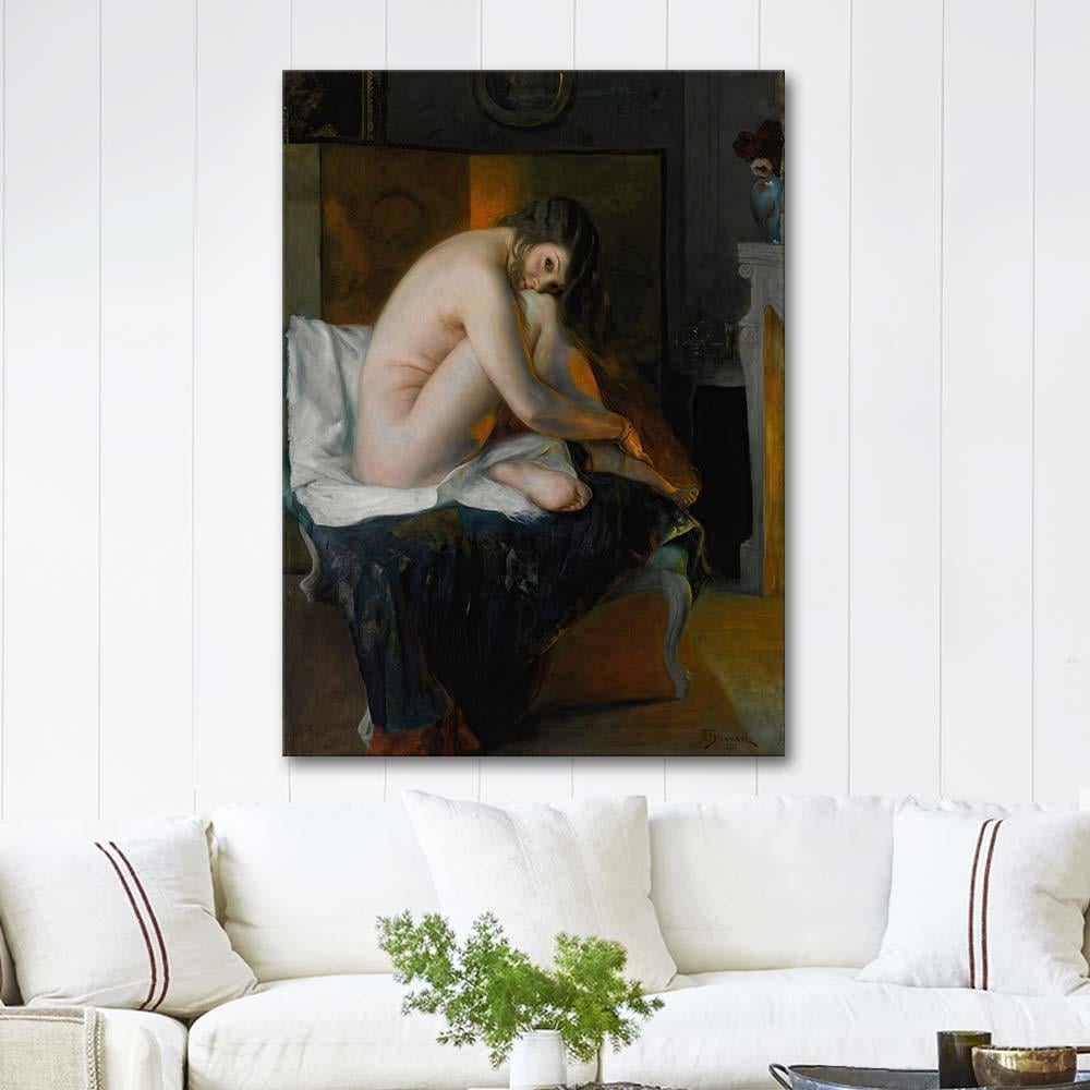 Before The Fire by Julius LeBlanc Stewart as Art Print