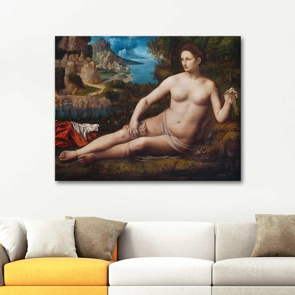 Bernardino Luini Venüs Kanvas Tablo