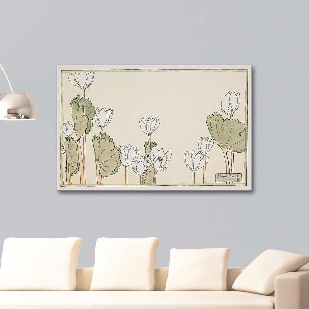 Bloodroot by Hannah Borger Overbeck as Art Print