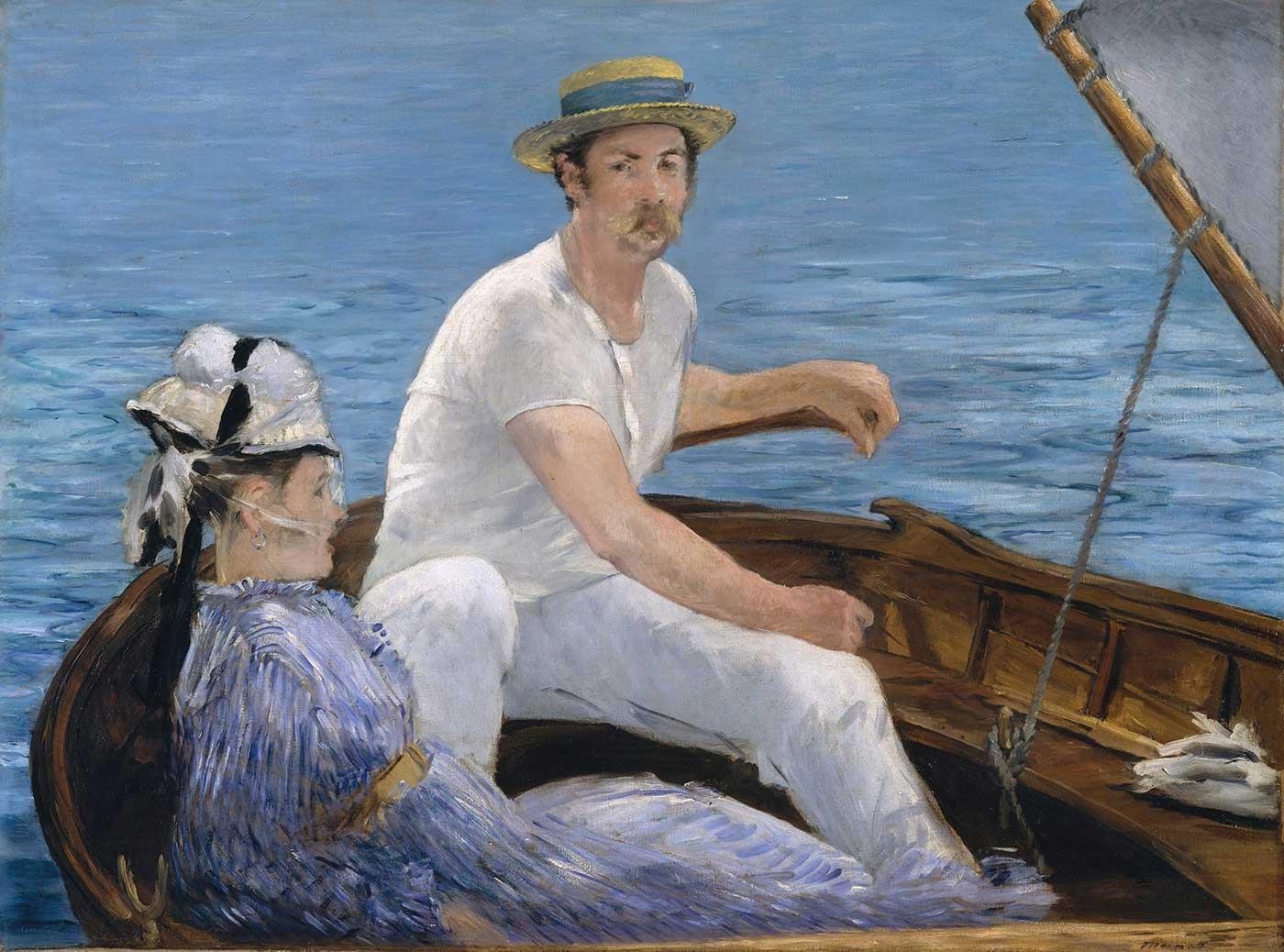 Boating by Edouard Manet as Art Print