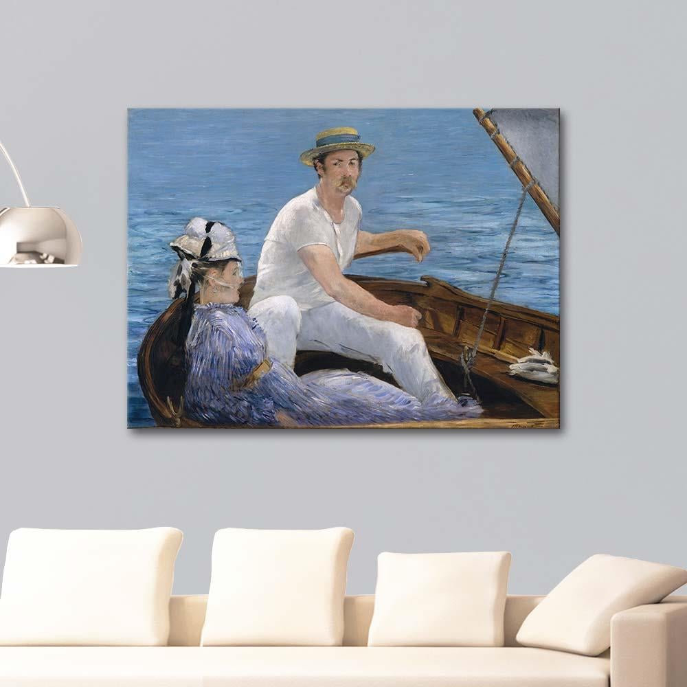 Boating by Edouard Manet as Art Print
