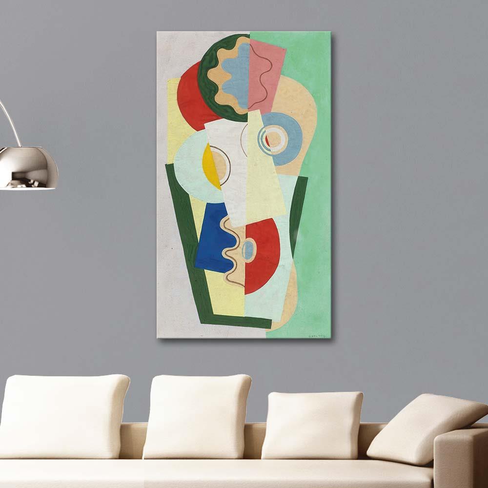 Bouquet de Fleurs by Georges Valmier as Art Print