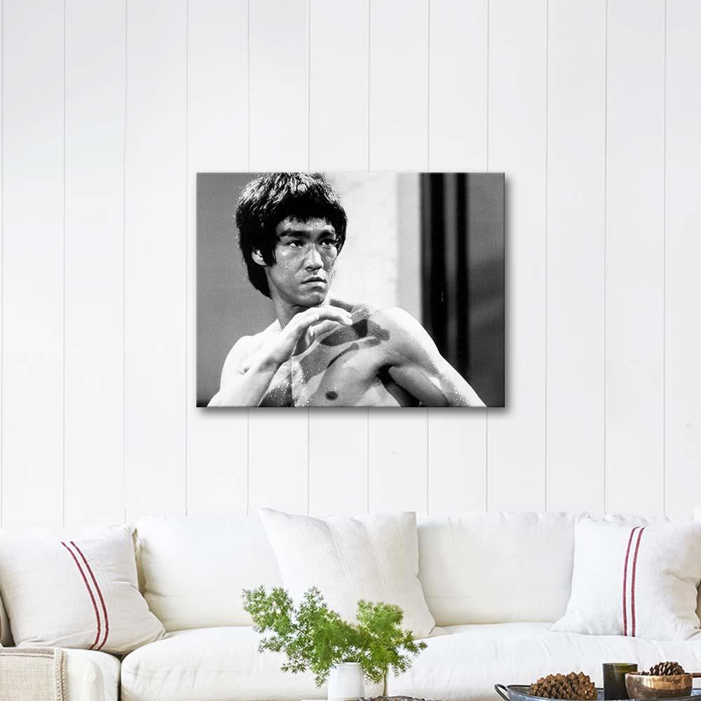 Bruce Lee 1970 Kanvas Tablo