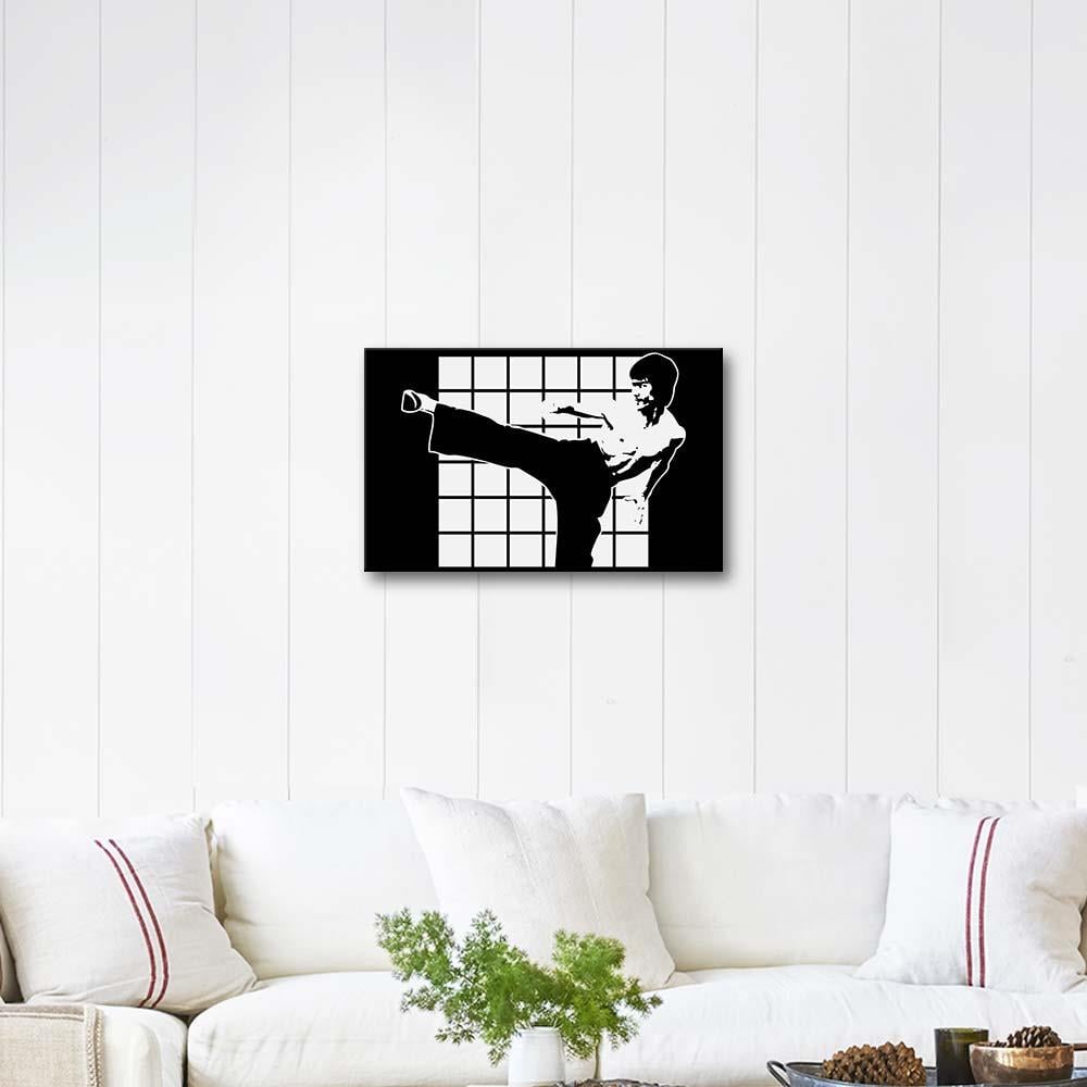 Bruce Lee Kanvas Tablo
