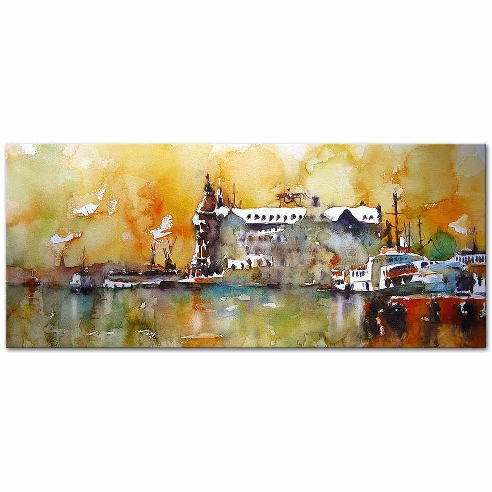Burhan Özer Haydarpaşa Station Istanbul Art Print