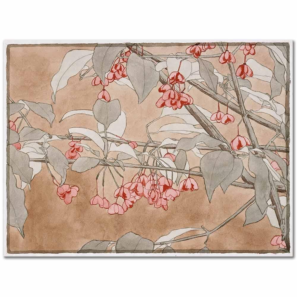 Hannah Borger Overbeck Yanar Çalı Kanvas Tablo