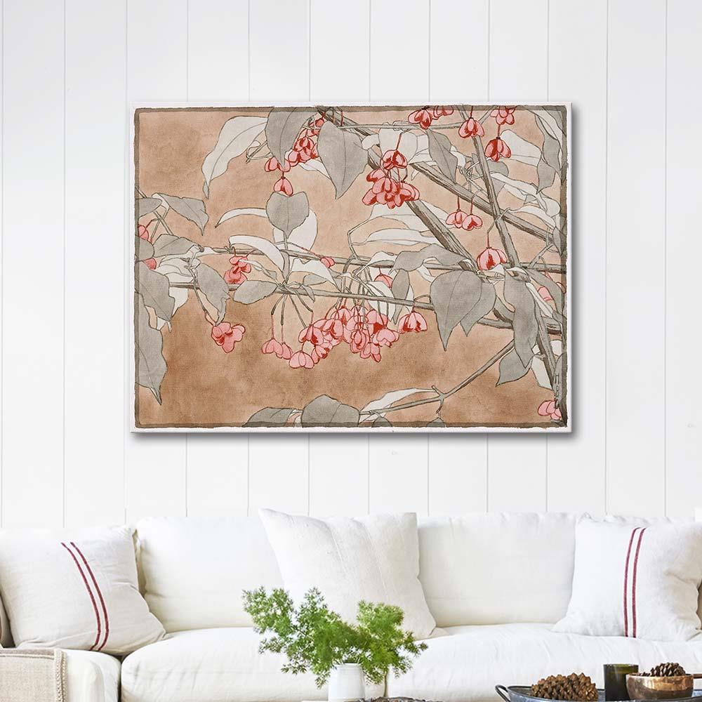 Hannah Borger Overbeck Yanar Çalı Kanvas Tablo