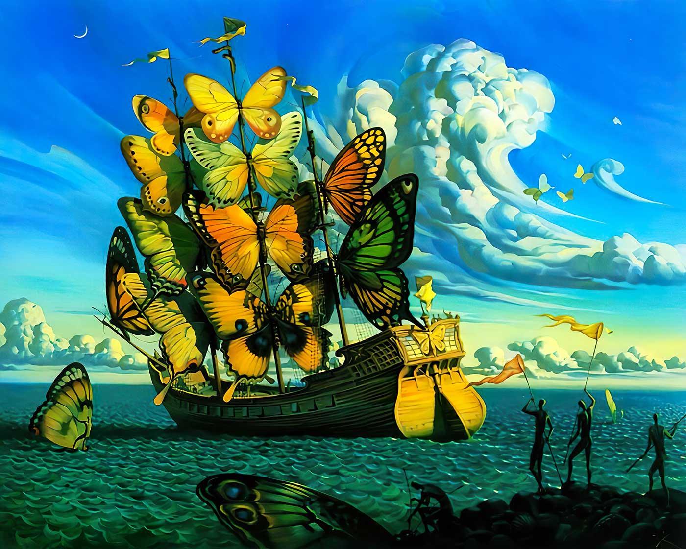 Butterfly Sailboat