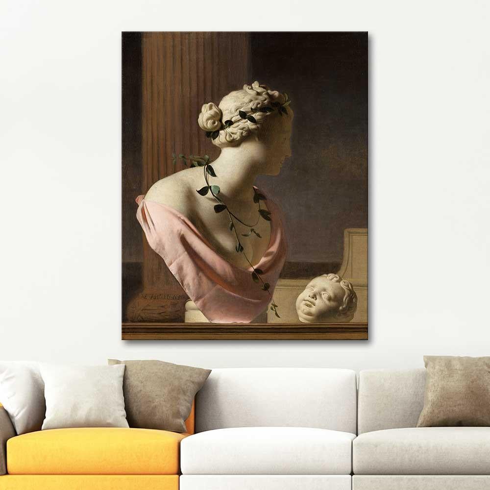 Caesar van Everdingen Bust of Venus Art Print