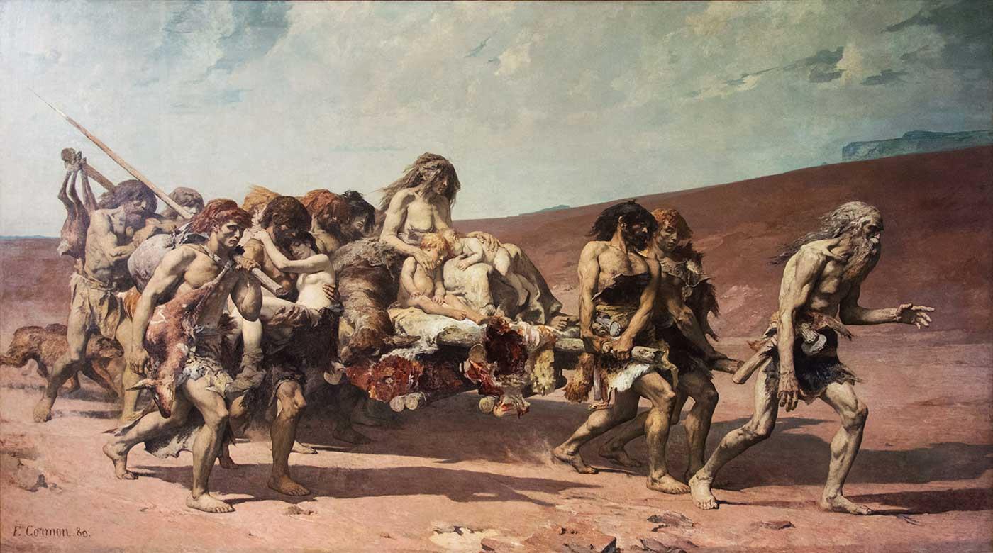 Fernand Cormon Kabil Kanvas Tablo