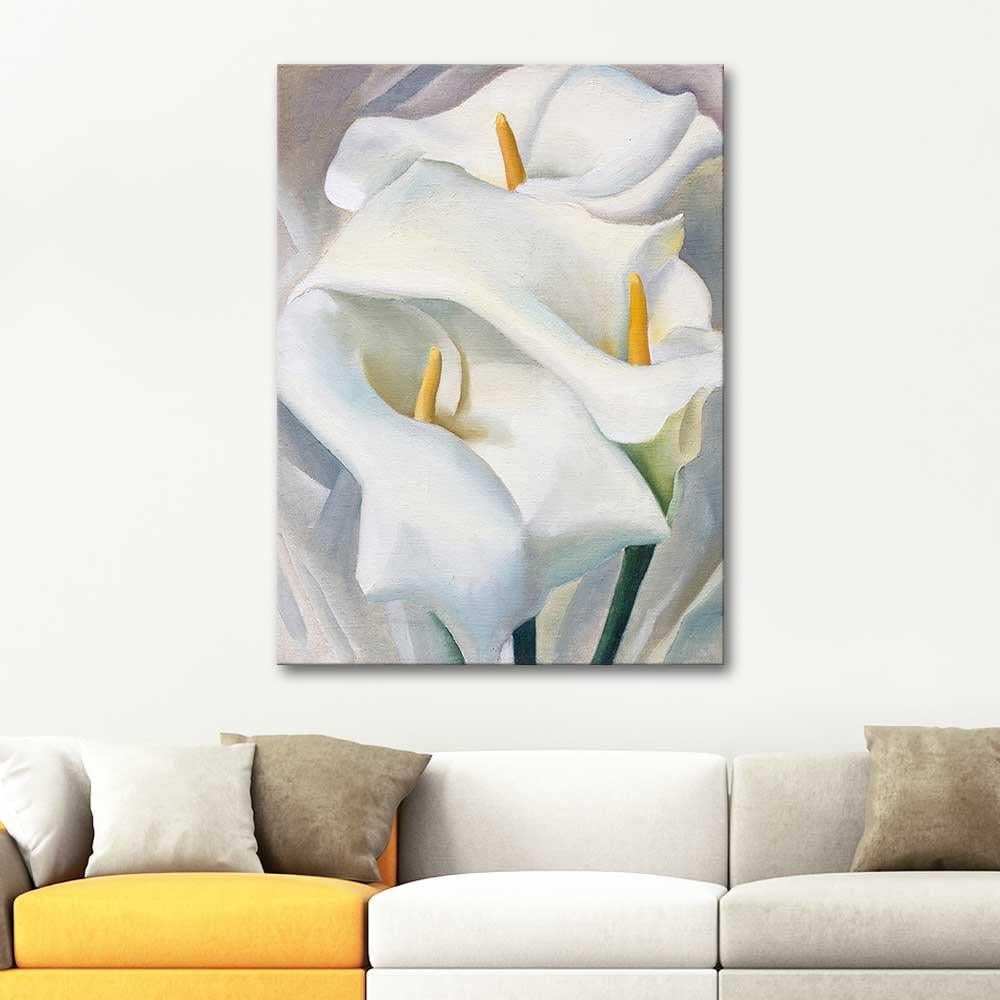 Georgia O'Keeffe Glayöl Kanvas Tablo