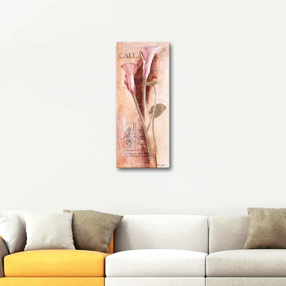 Calla Lily 02 Kanvas Tablo