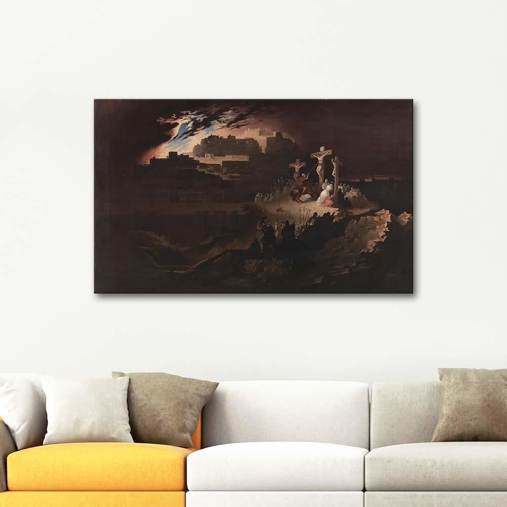 John Martin Eziyet Kanvas Tablo