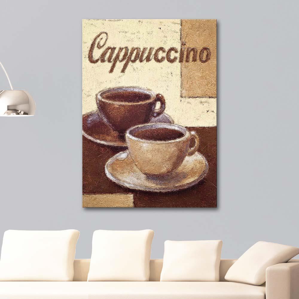 Cappuccino Sefası Kanvas Tablo