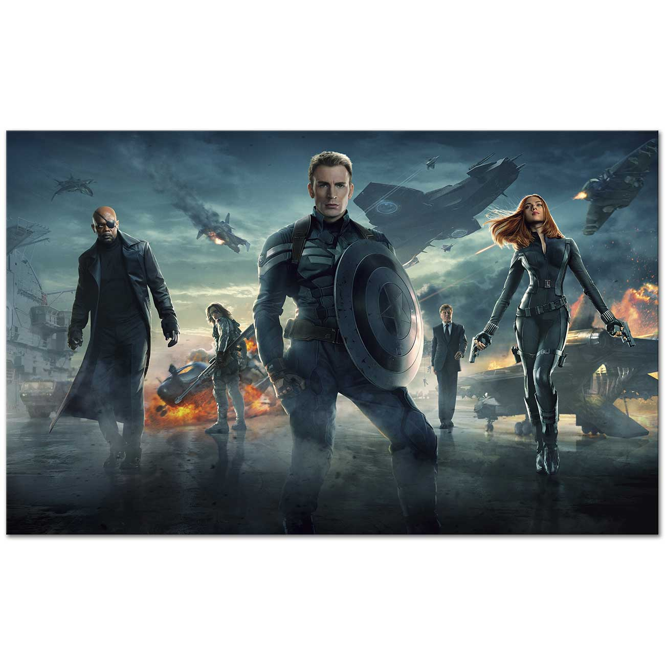 Captain America The Winter Soldier Art Print