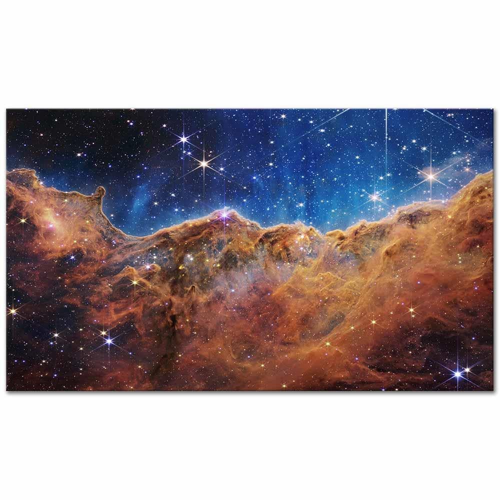 James Webb Teleskobundan Carina Nebulası Kanvas Tablo