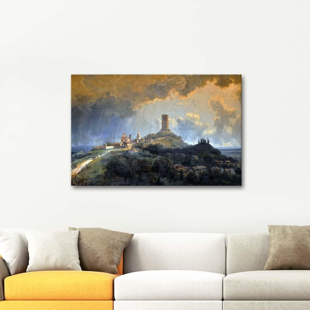 Carlo Bossoli Provincia di Mantova Art Print