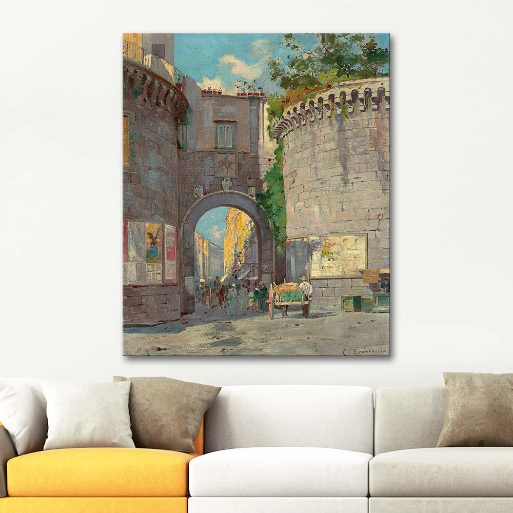 Carlo Brancaccio Nolana Gate Naples Art Print