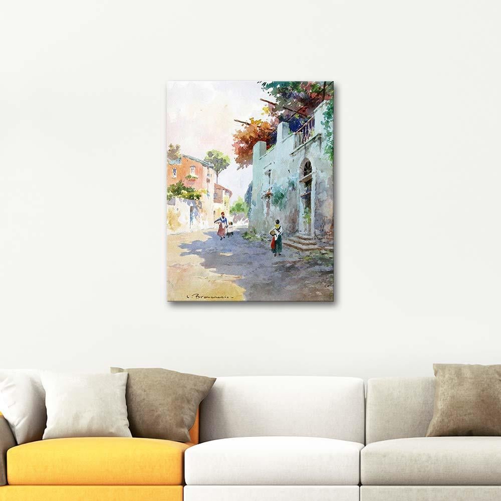 Carlo Brancaccio Street Scene Art Print
