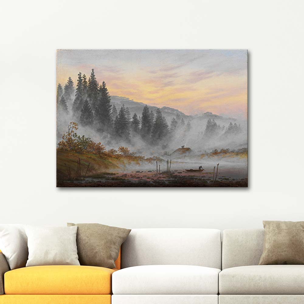 Caspar David Friedrich The Times Of The Day Art Print