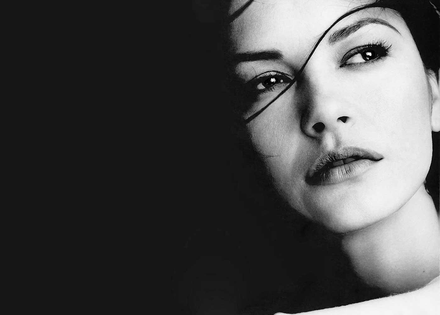 Catherine Zeta Jones Kanvas Tablo