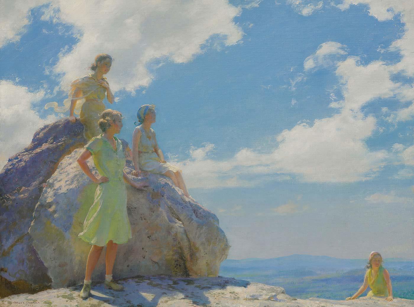 Bear Rocks by Charles Courtney Curran