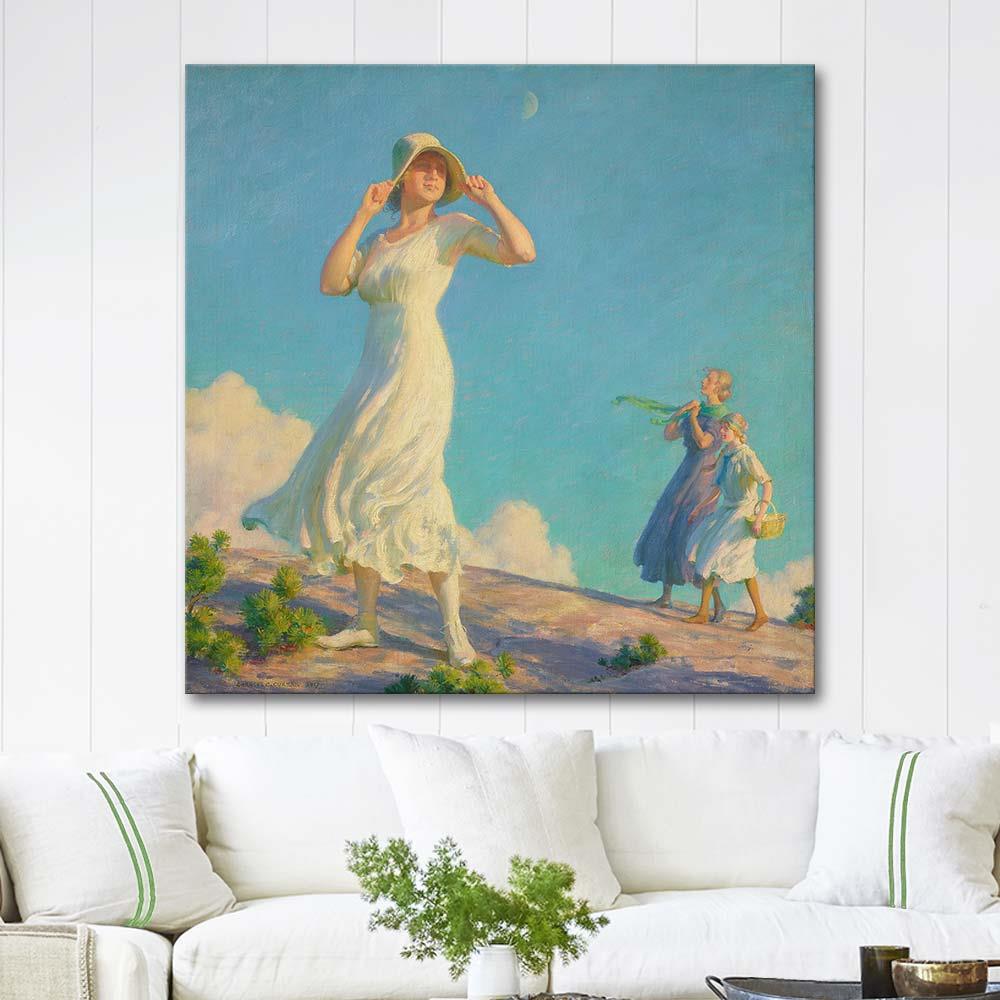 Charles Courtney Curran High Country Art Print