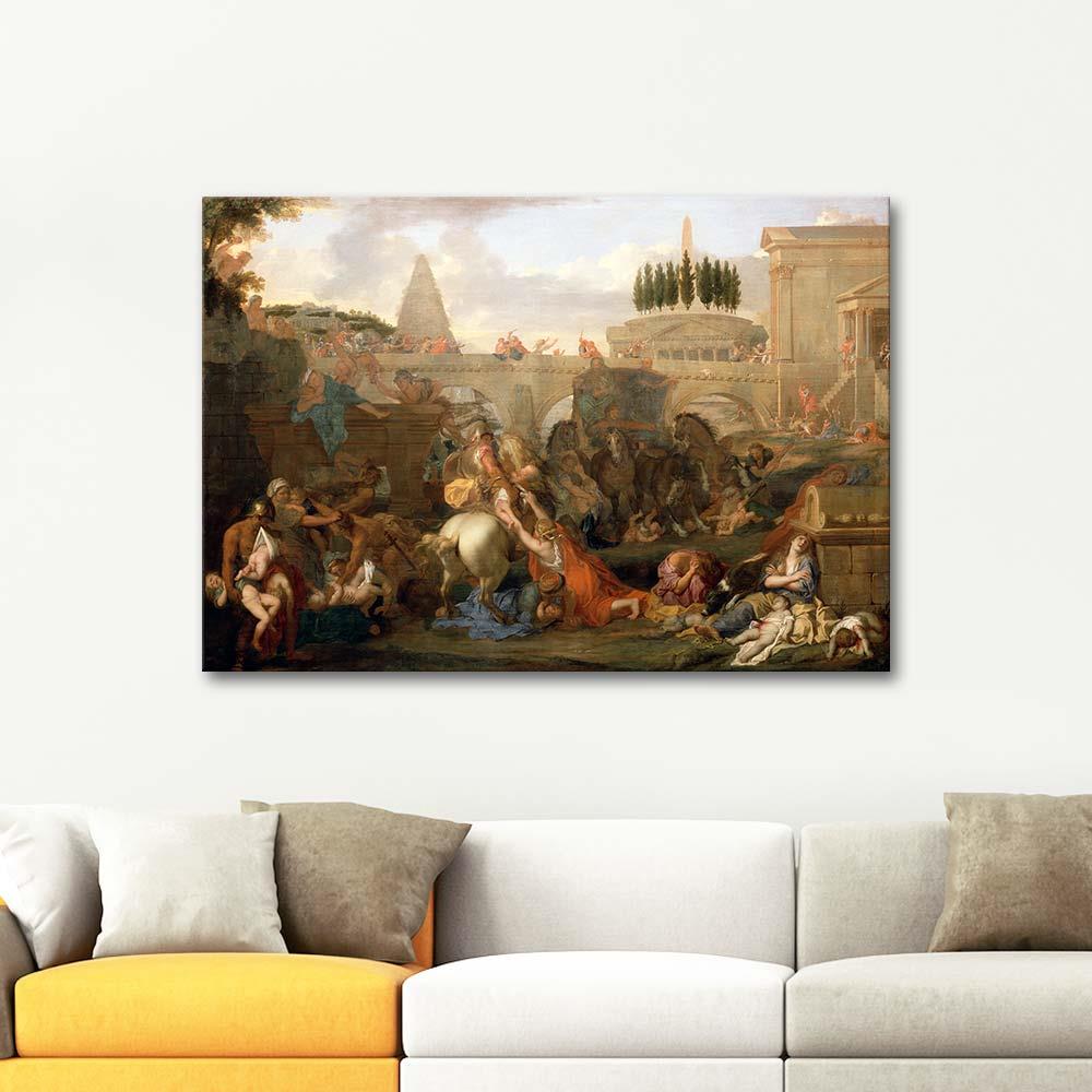 Charles Le Brun The Massacre Of The Innocents Art Print