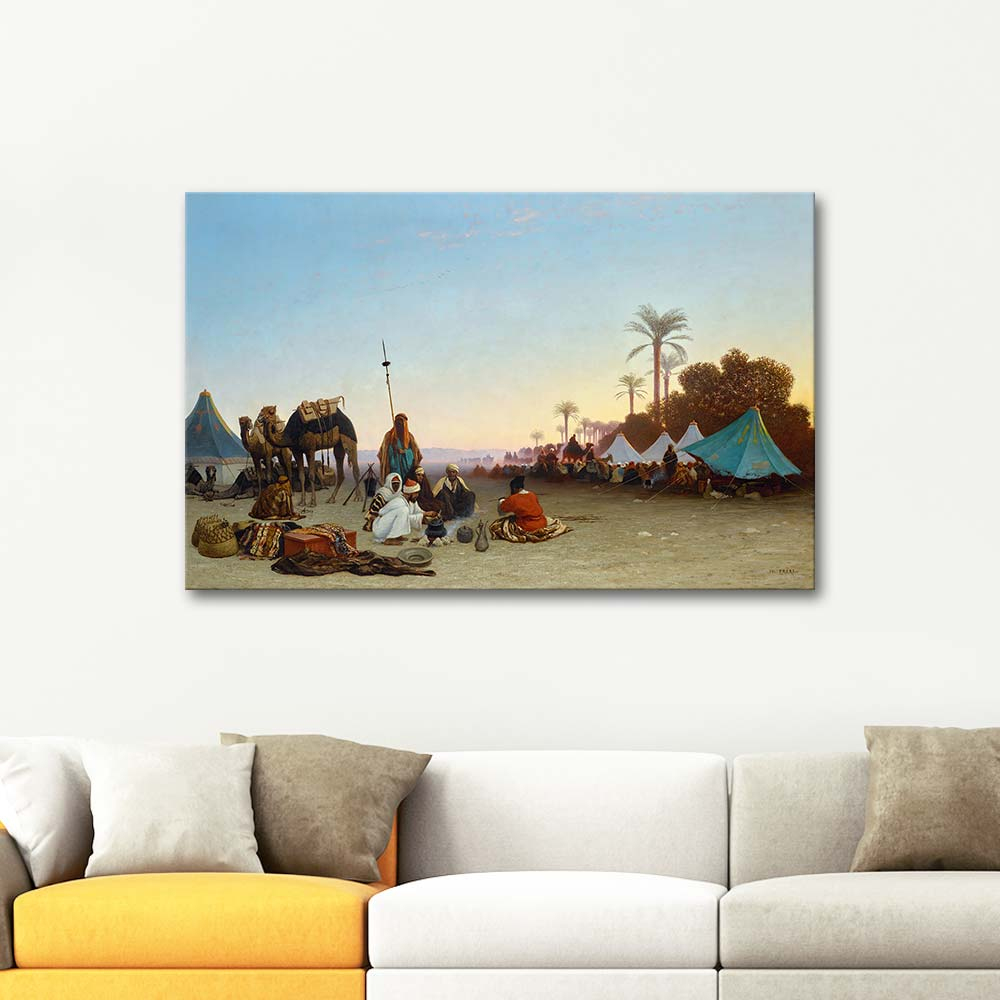 Charles Theodore Frere In The Desert Art Print