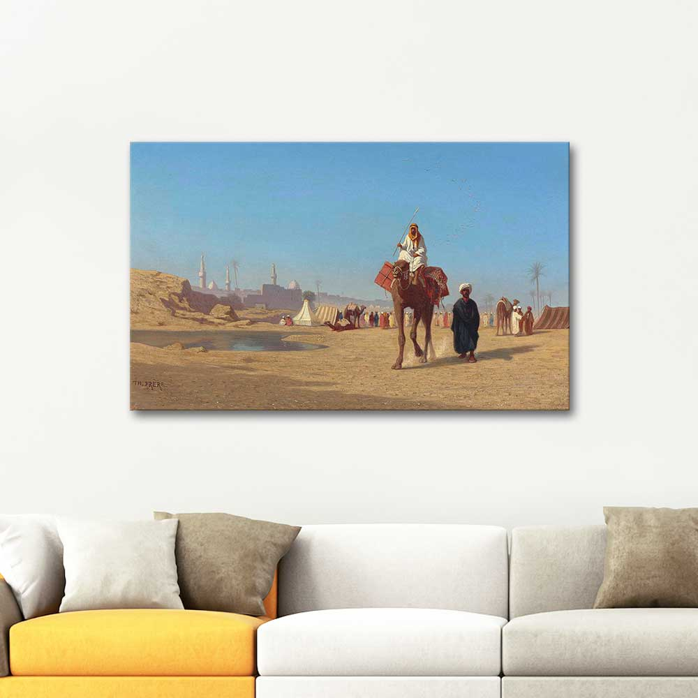 Charles Theodore Frere Outside The City Art Print