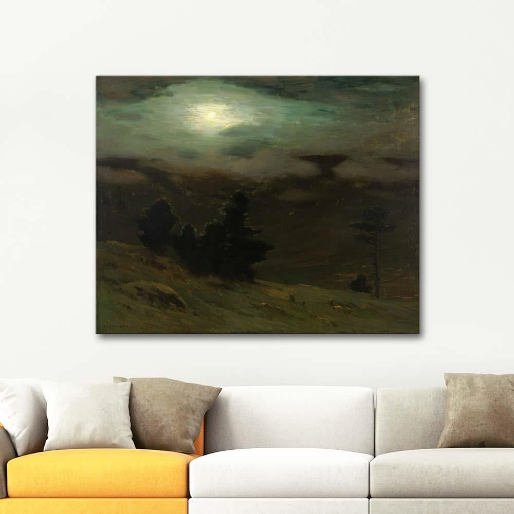 Charles Warren Eaton Gathering Mists Art Print