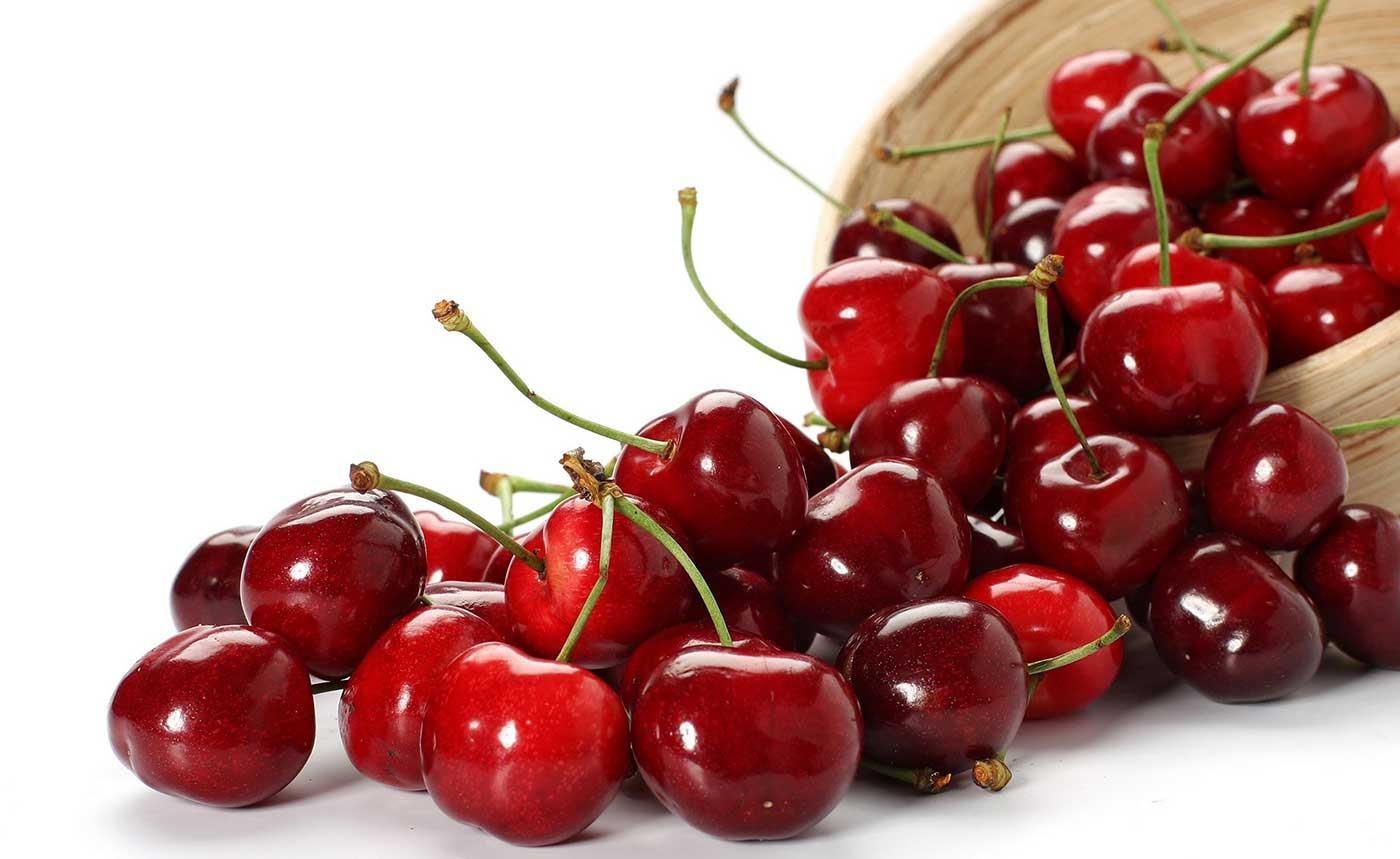 Kiraz Sepeti Kanvas Tablo