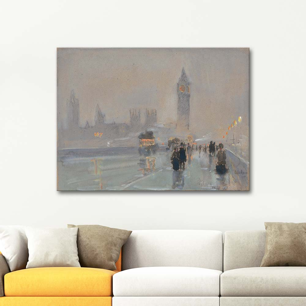 Childe Hassam Big Ben Art Print
