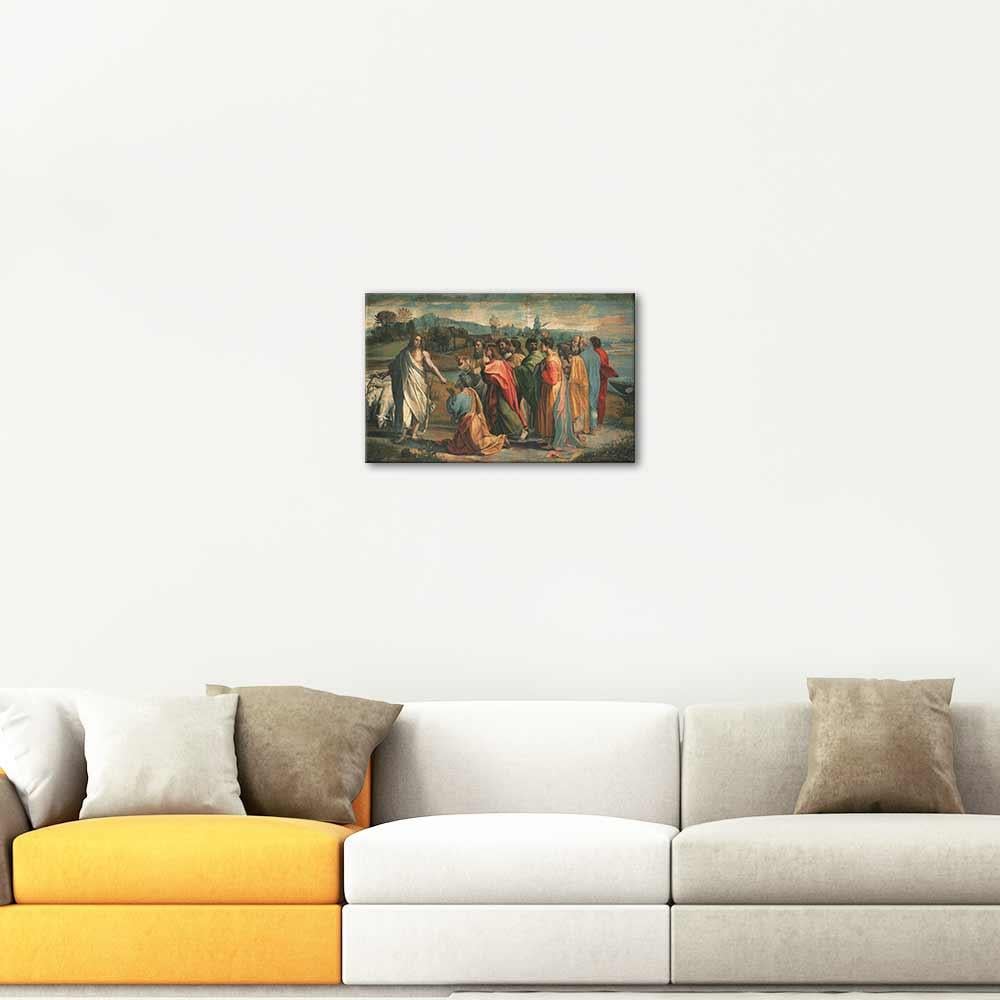 Christ's Charge to Peter by Raphael as Art Print