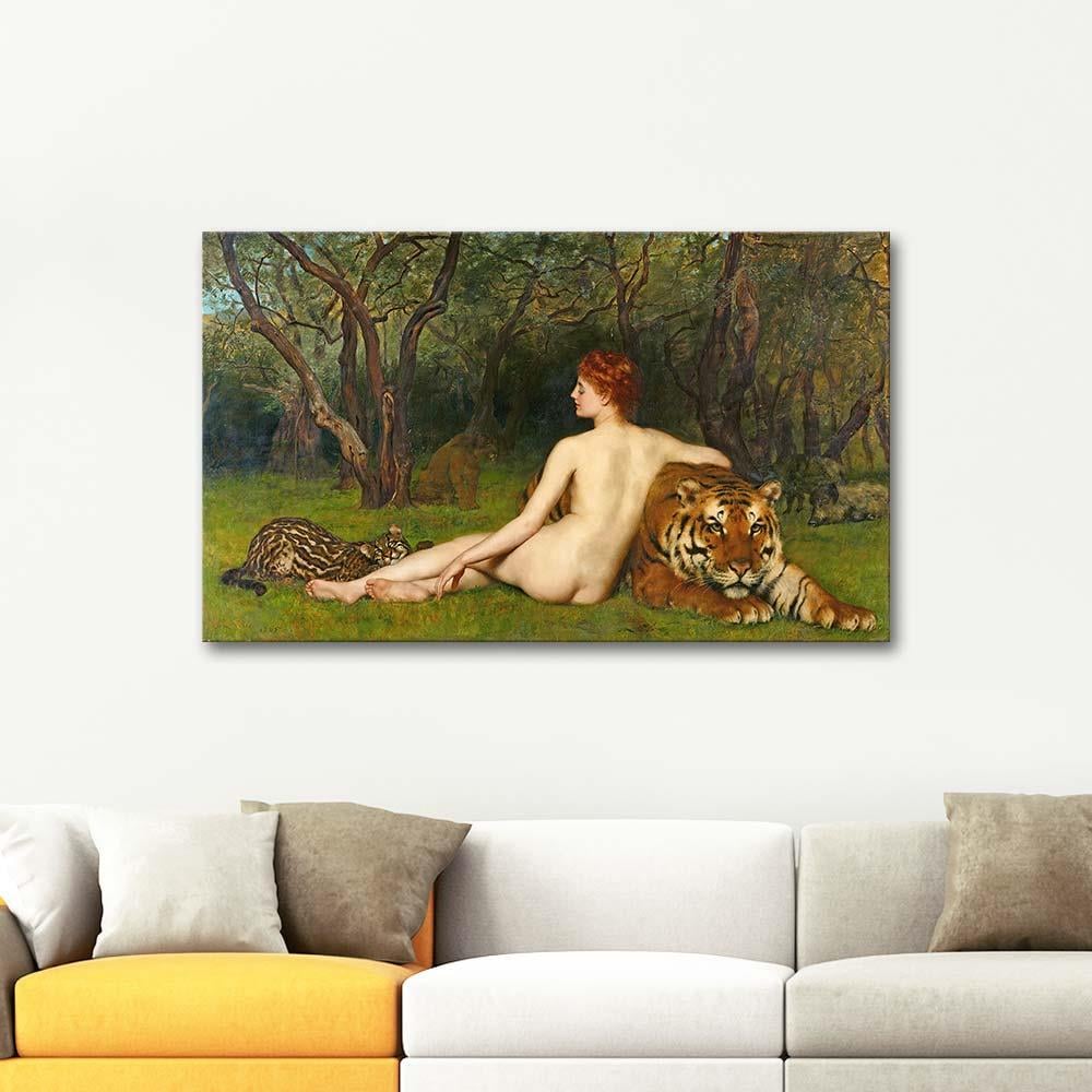 John Collier Circe Kanvas Tablo