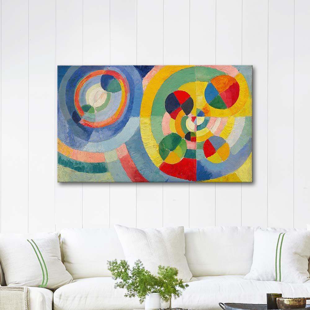 Circular Forms by Robert Delaunay as Art Print