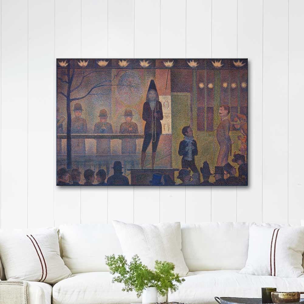 Georges Seurat Sirk Gösterisi Kanvas Tablo