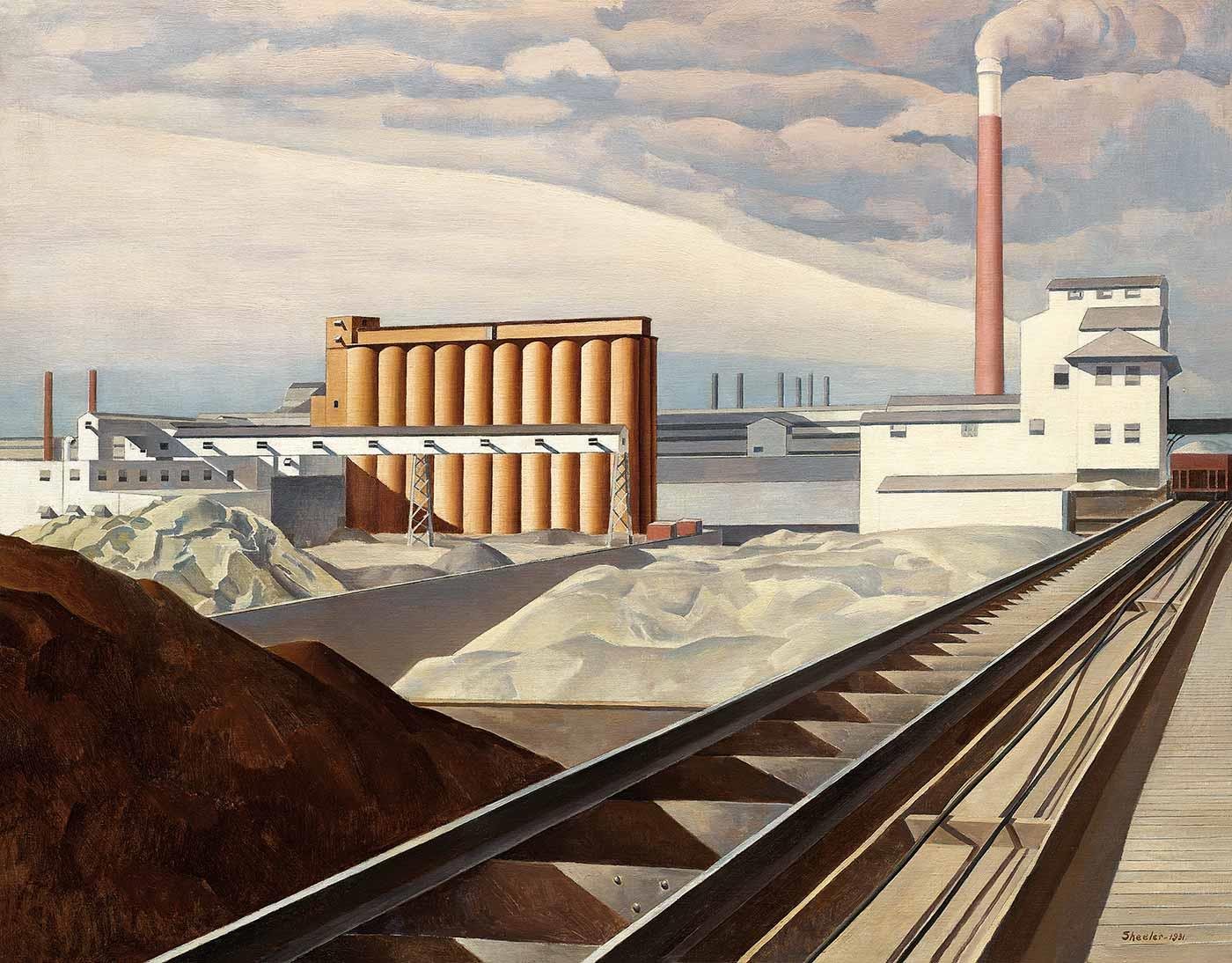 Classic Landscape by Charles Sheeler